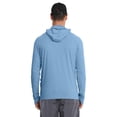 thumbnail image 5 of Mens UPF 50+ Sun Protection Lightweight Hoodie Shirts Long Sleeve Fishing Shirt SPF UV Running Hiking T Shirts, 5 of 7