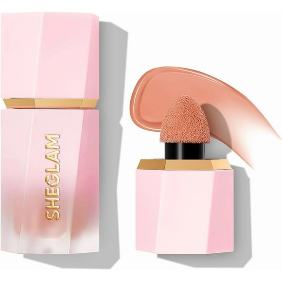 TEMOGU-Color Bloom Liquid Blush Makeup for Cheeks Matte Finish - Hush Hush