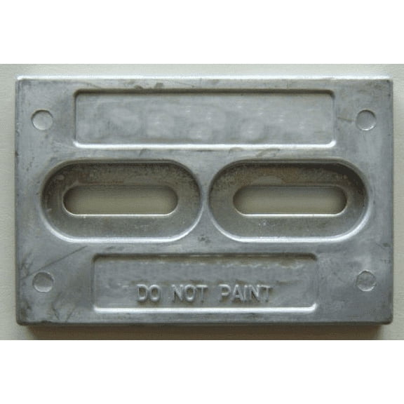 TEC DIVERS S MINI DREAM HULL MAGNESIUM ANODE 6 in. x 4 in For Freshwater Use
