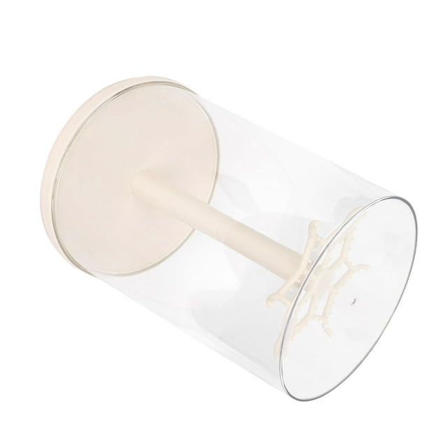 Rotatable Figures Doll Display Case, Doll Rotating Clear Display Case Transparent Figures Doll Protective Storage Box for Doll Collection