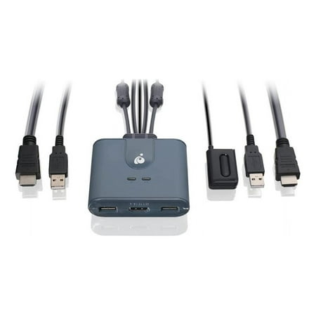 UPC: 0881317520722 | 2-Port Full HD KVM Switch with