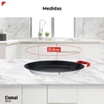 thumbnail image 4 of Bogner Comal 28cm Acero Inox Antiadherente Asa Silicón BPP28, 4 of 9