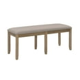 thumbnail image 5 of Linon Jamil Backless Dining Bench, Gray Wash, 5 of 16