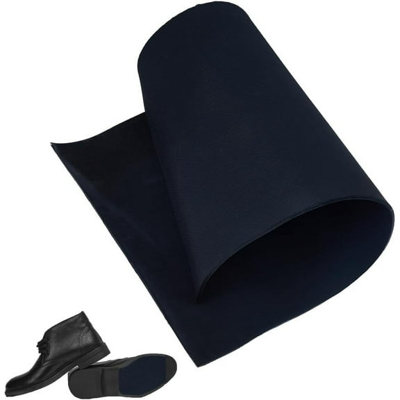 1pc Rectangle Rubber Anti Skid Rubber Shoes Bottom Wear Resistant Raised Grain Repair Sole Pad for Boots Leather Shoes Black 568x380x4mm