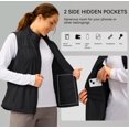 thumbnail image 2 of Chaleco Soothfeel Softshell ligero negro XL para mujer, 2 of 7