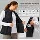 thumbnail image 2 of Chaleco Soothfeel Softshell ligero negro XL para mujer, 2 of 7