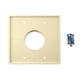 thumbnail image 5 of Skywalker Dual-Gang Wall Plate with 1-3/4" Opening for Routing Bulk Cable (Ivory), 5 of 5