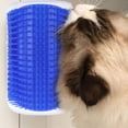 thumbnail image 3 of RV 1 Uds. Masajeador de pared para gatos, cepillo removedor de cepillos para mascotas, cepillo de masaje para depilación de gatitos y mascotas, suministros para el cuidado personal de mascotas (azul), 3 of 5