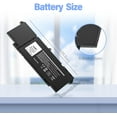 thumbnail image 6 of 7FMXV Laptop Battery for Dell Latitude 5320 7320 7420 7520 5285 Series, Latitude 5320 7320 7420 2-in-1 TN2GY 0TN2GY 9JM71 4M1JN 1PP63 727CG HDGJ8 MHR4G CN-0727CG CN-0TN2GY 15.2V 3941mAh 63Wh, 6 of 6