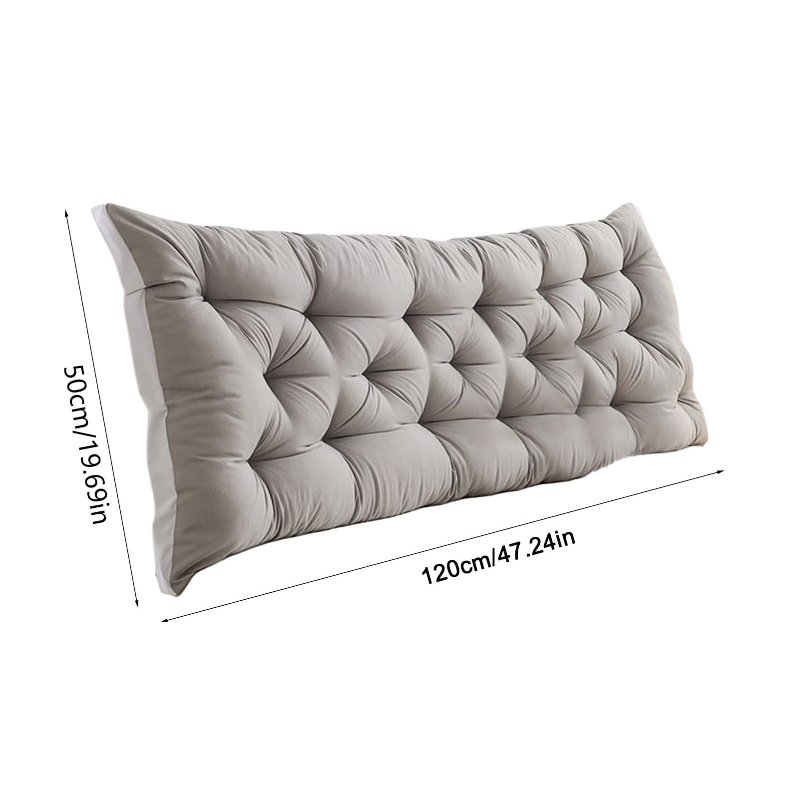 Fmbmuo Modern Headboard Mattress – Polyester Fiber, Sturdy Support, Bedroom Upgrade (Multiple color)