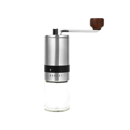 

Ekeka Clearance ! Manual Coffee Grinder Adjustable Setting For Camping Stainless Steel Burr Home