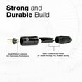 thumbnail image 3 of Coluber Cable Balanced 3-Pin XLR to TRS 1/4" Stereo/Mic Cable - 30ft, 3 of 7