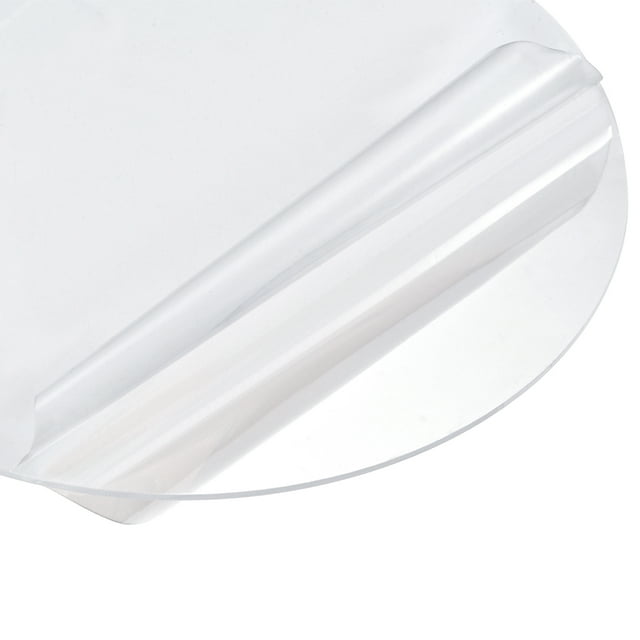 Unique Bargains Acrylic Sheet Circle Round Disc,Clear,1.5mm Thick,16' Diameter,Acrylic Round Sheet(400mm)