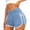 EG59_Blue, variant on IYYVV High Waisted Running Shorts Women - Lightweight Athletic Workout Gym Crisscross Dolphin Shorts with Pockets Blue XL