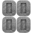 thumbnail image 1 of 4 Uds. Almohadilla para silla con ruedas, Protector de pies para muebles, almohadilla para tapón de rueda, suministro de almohadillas para muebles con ruedas de goma para pisos de madera dura, almoha, 1 of 5