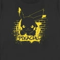thumbnail image 2 of Women's Pokemon Pikachu Mural Graphic Tee Black Medium, 2 of 4