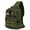 Army Green, variant on Men's Heavy-Duty Fishing Backpack (Black/Tan) - Built-in Fishing Rod Holder & Spacious Gear Storage, MOLLE System, Padded Back/Shoulder Straps, Lightweight Durable Design - Ideal for Fishing/Hunting