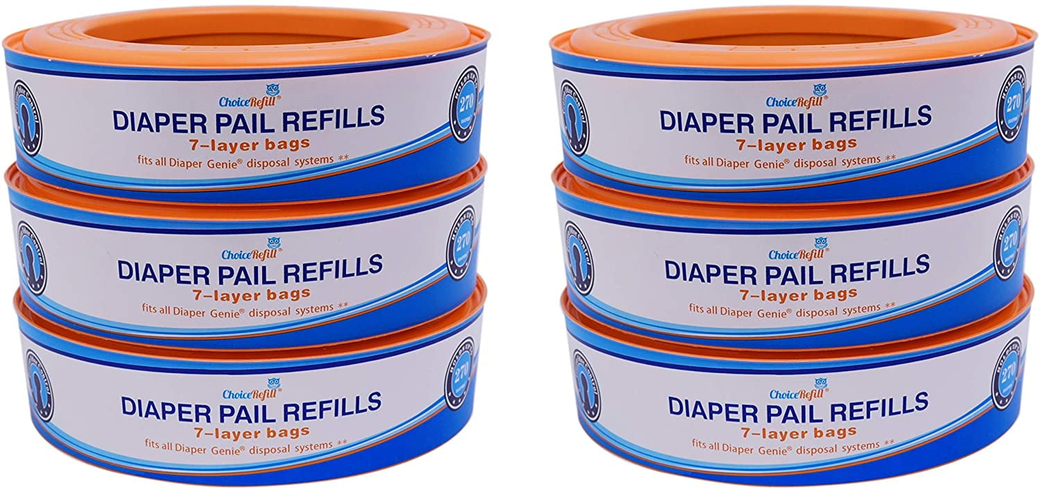 Diapering Aledy Diaper Pail Refills Compatible with Diaper Genie Pails Baby