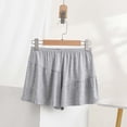 thumbnail image 2 of cfhntfmh Wide Leg Pajama Shorts for Women Plus Size Casual High Waist Modal Sleep Shorts Loose Comfy Lounge Pj Bottoms, 2 of 5