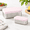 ZAA-Pink-47OZ-Setof2, variant on ZA-Navy-47OZ-SetOf2 Stainless Steel Bento Lunch Box Set of 2