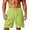 Green, variant on Hurxie Mens Athletic Shorts Running Shorts Quick Dry Workout Shorts 7"/ 9" Lightweight Gym Basketball Shorts Zipper Pockets Green,XS