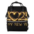 thumbnail image 1 of Disketp Happy New Year 2025 D Mochila de Pañales de Gran Capacidad con Múltiples Bolsillos, Mochila de Viaje Multifuncional para Bebé, Unisex, Moderna y Resistente, 1 of 6