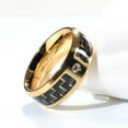 thumbnail image 5 of Matching Rings Couple Rings Yellow Gold Plated 1CT AAA Cz Women Wedding Ring Sets, 5 of 7