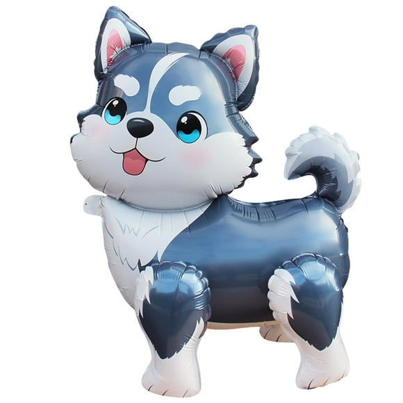 Globo DOINIDAMI Perro Husky 68x48 cm de Papel Metalizado para Fiesta