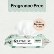 The Honest Company Plant Based Baby Wipes Fragrance Free 144 Count