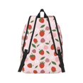 thumbnail image 3 of Balery Floral Strawberr Vintage Canvas Backpack for Men and Women - Large Capacity, Durable Travel Laptop Bag for School, Work, Hiking, and Outdoor Activities, 3 of 7