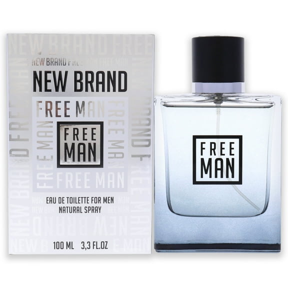 New Brand Free Man, 3.3 oz EDT Spray