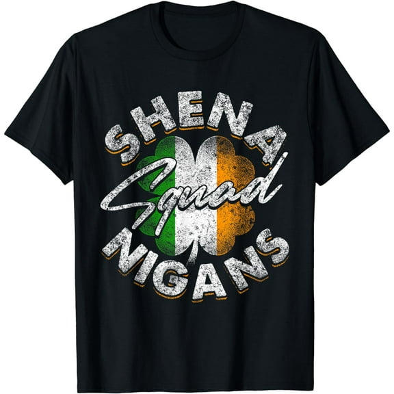 Shenanigans Squad T Shirt St Patrick's Day Men Women T-Shirt