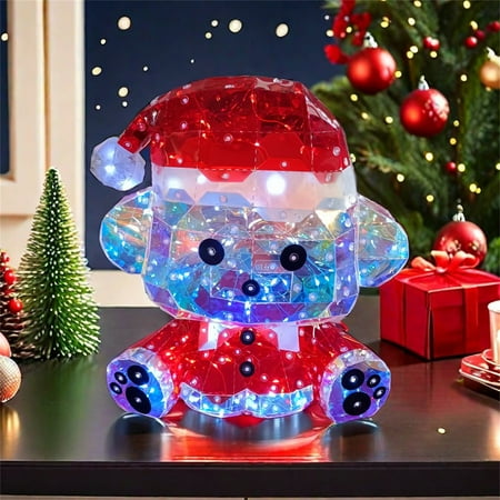 

Ranliy Christmas Luminous and Gift Boxes Night Light Suitable for Christmas Room Decoration