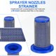 thumbnail image 2 of Uxcell Filtro de Boquilla para Pulverizadores, Paquete de 5, 8079-PP-50 Filtro de Boquilla de Plástico para Boquilla de Pulverización Teejet [Azul], 2 of 7