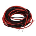 thumbnail image 1 of Kit de cable de silicona BNTECHGO 24 AWG de 6 m, rojo y negro, 1 of 5