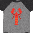 thumbnail image 4 of Inktastic Lobster Cute Ocean Creature Boys or Girls Baby Bodysuit, 4 of 5