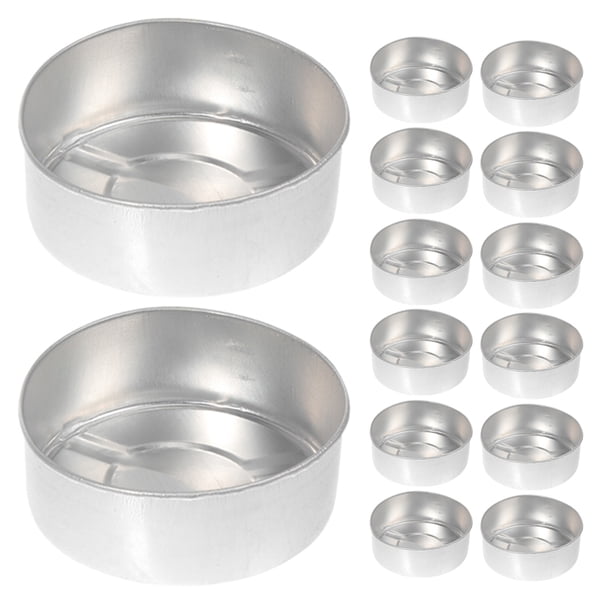 50 portavelas de metal para velas cónicas, portavelas de aluminio, portavelas de metal