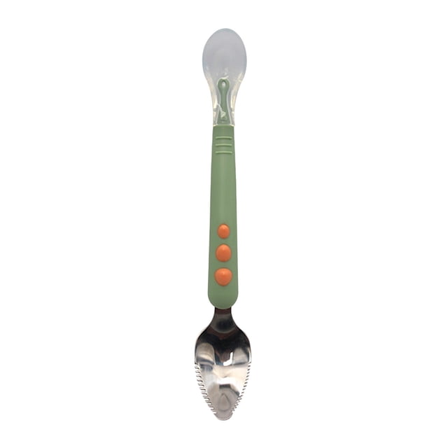 Cucharas Ligeras De Silicona Para Puré Y Raspar, Prácticas Para Raspar Fruta, Alimentos Y Frutas, 20,5 Cm/8 Pulgadas De Largo