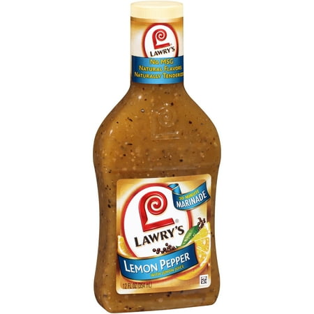 Lawry's Lemon Pepper Marinade, 12.0 FL OZ