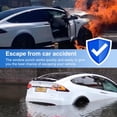 thumbnail image 3 of for Tesla Glass Breaker Window Breaker Seatbelt Cutter Safety Hammer Car Window Breaker Tool Seatbelt Cutter Emergency Rescue Tools Metal Window Hammer Model Y/3/X/S Car Accessories, 3 of 8