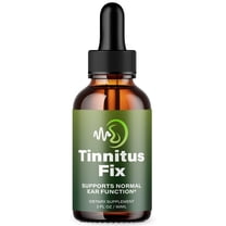 Tinnitus Fix Ear Health Support Drops Natural Formula Healthy Hearing Supplement TinnitusFix 30 Servings