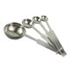 thumbnail image 5 of De Cucharas Medidoras de material acero Inoxidable De 4 Piezas Cucharita Utensilio De Cocina Plata Macarena Cuchara medidora de acero inoxidable, 5 of 6