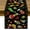 Black, variant on Merry Christmas Table Runner Whoville Christmas Xmas Winter Holiday Season Party Decorations Kitchen Fireplace Dining Room Home Decor (Black, 13" x 72")