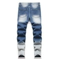 thumbnail image 3 of Tiijoy Little Boys Skinny Distressed Ripped Jeans Fashion Stretch Straight Leg Denim Pants, 3 of 6