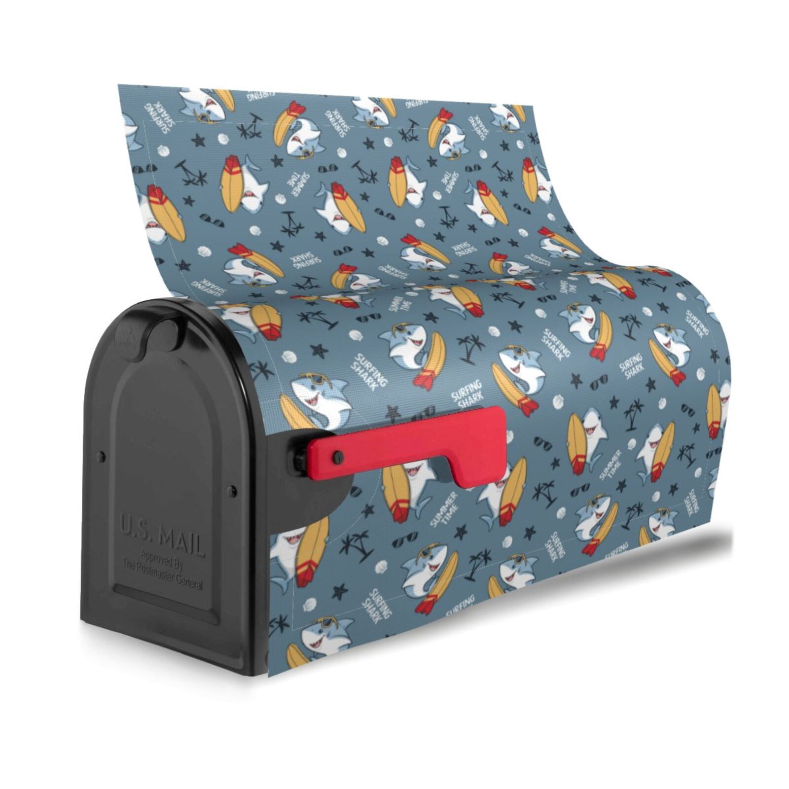 Kdxio Magnetic Mailbox Cover 25.5x21 in Mailbox Cover Outdoor Decoration Holiday Mailbox Covers for Home Garden Yard-25.5x21 in
