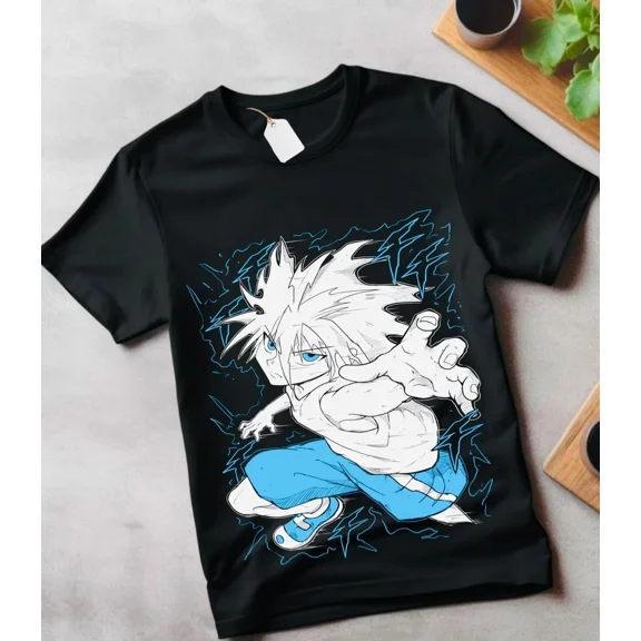 VINTAGE Hunter X Hunter T-Shirt Gon Killua Anime Manga Unisex Tshirt T-Shirt gift shirt