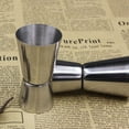 thumbnail image 1 of 25/50ml Barre en Acier Inoxydable Mesure Jigger Fête Vin Cocktail Double Boisson Spiritueuse Mesure Tasse, 1 of 3