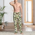 thumbnail image 2 of Susaid Jungle Animals Print Mens Pajama Pants Set Sleep & Lounge Pants, PJ Bottoms with Pockets and Button Fly-XX-Large, 2 of 6