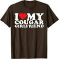 thumbnail image 1 of LUOGENLI T-shirts pour Homme pour Hommes T-Shirt de la Saint-Valentin à Lettres Imprimées Manches Courtes Col Rond T-Shirt Floral Tendance Mode Chandail de Base T-shirts pour Hommes T-shirts Graphiques Vêtements d'Été Brun TTTG, 1 of 3