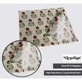 thumbnail image 3 of Vargottam Serviettes en Coton à Imprimé Ethnique en Blocs - Ensemble de 12, 20x20 Pouces, Serviettes de Table à Motifs Floraux Rouges, Faites à la Main pour un Style Intemporel et Traditionnel - Lavable à la Machine, 3 of 7